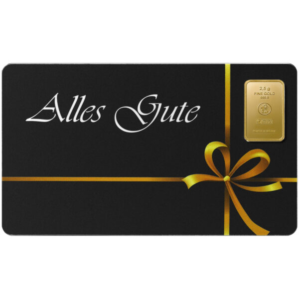 2.5g gold bar gift card All the best