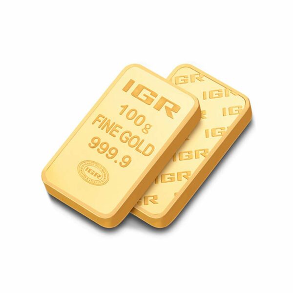 100g gold bar IGR