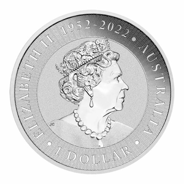 1oz silver coin Kangaroo 2023 reverse