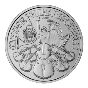 1oz silver coin Vienna Philharmonic 2023 obverse